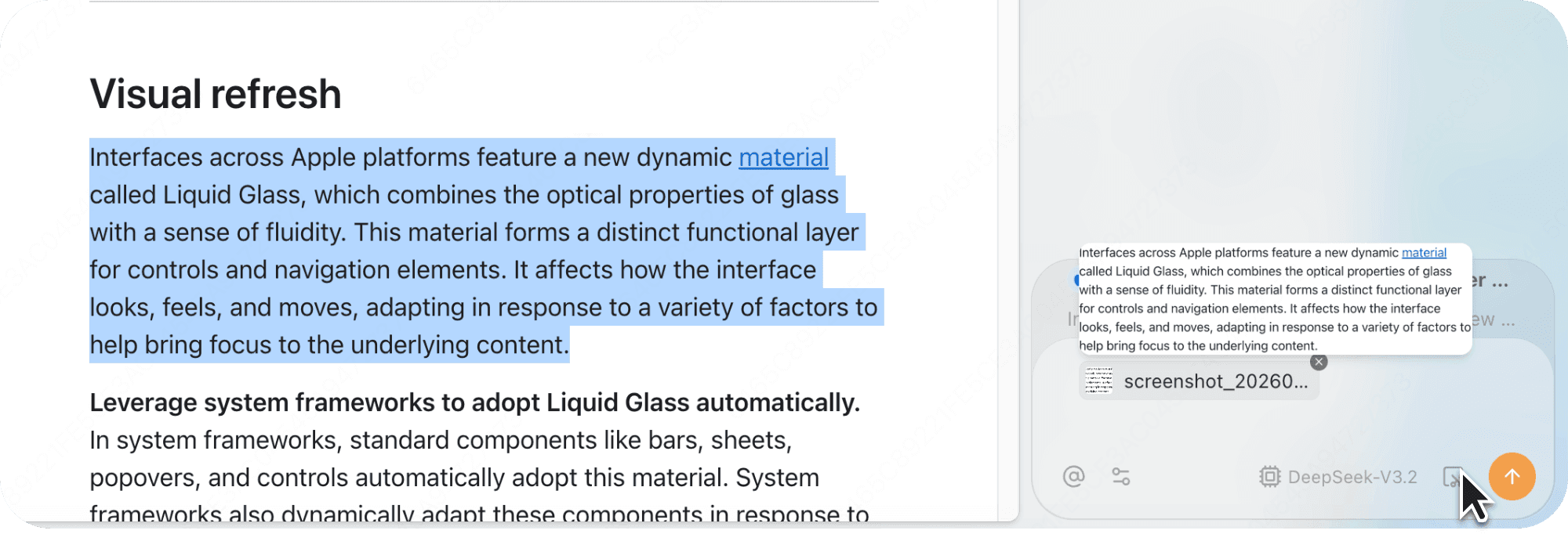 Context Attachment